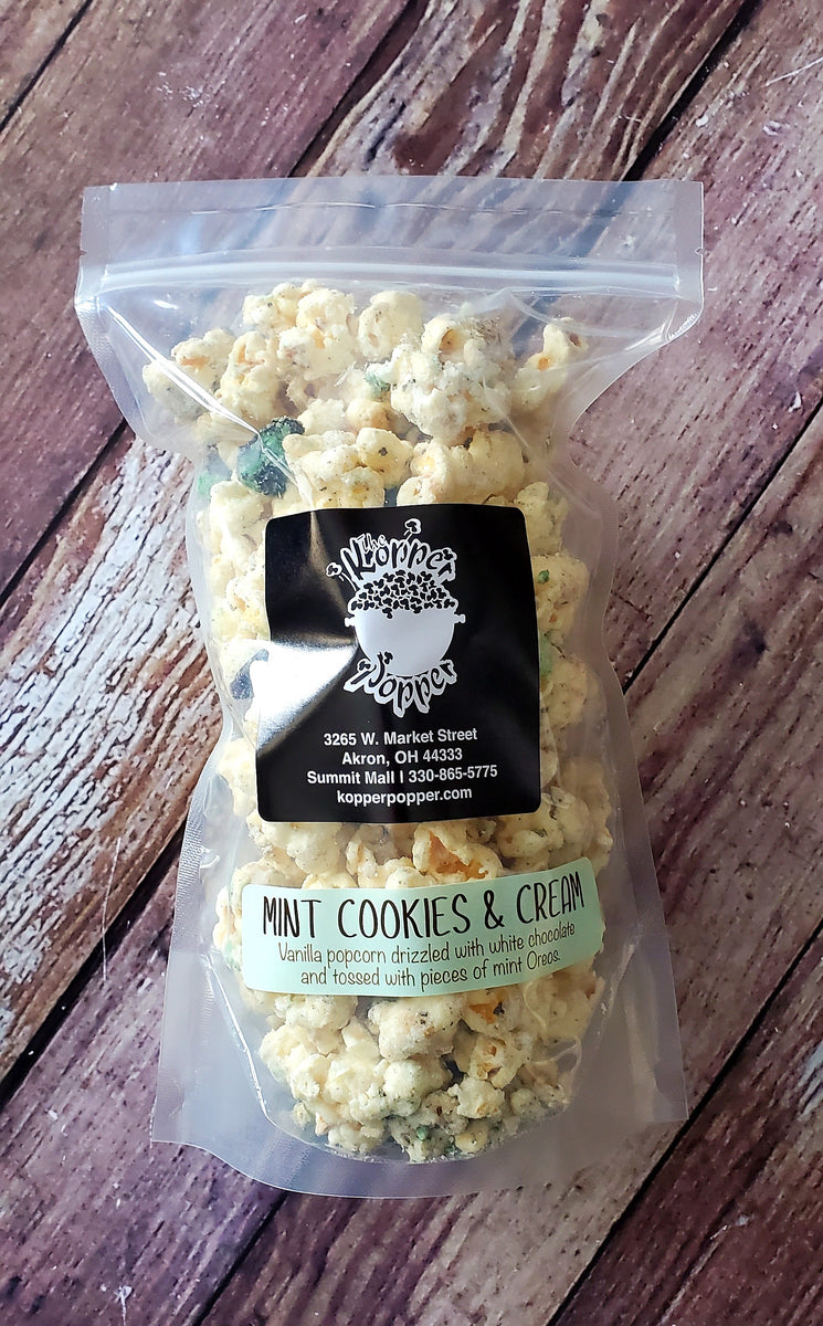 Mint Cookies & Cream Popcorn – Kopper Popper