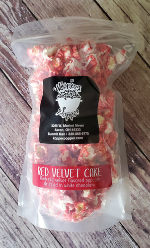 Red Velvet Cake Popcorn