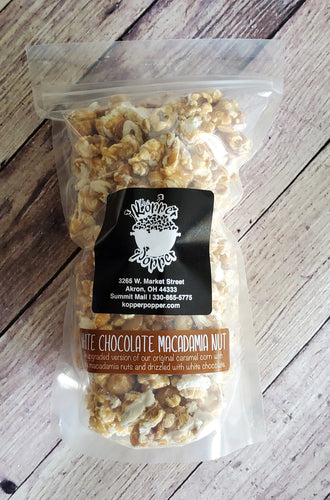 White Chocolate Macadamia Popcorn