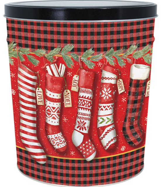 3.5 Gallon - Christmas Stockings